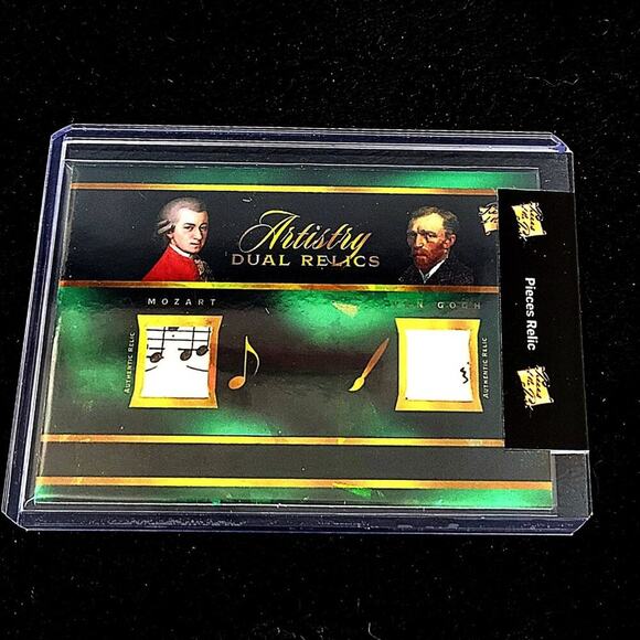 Authentic Mozart and Vincent van Gogh Sheet Music and Art Relics POTP - Picture 1 of 5